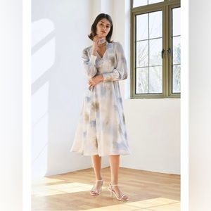 Petite Studio Blythe Dress - Watercolor